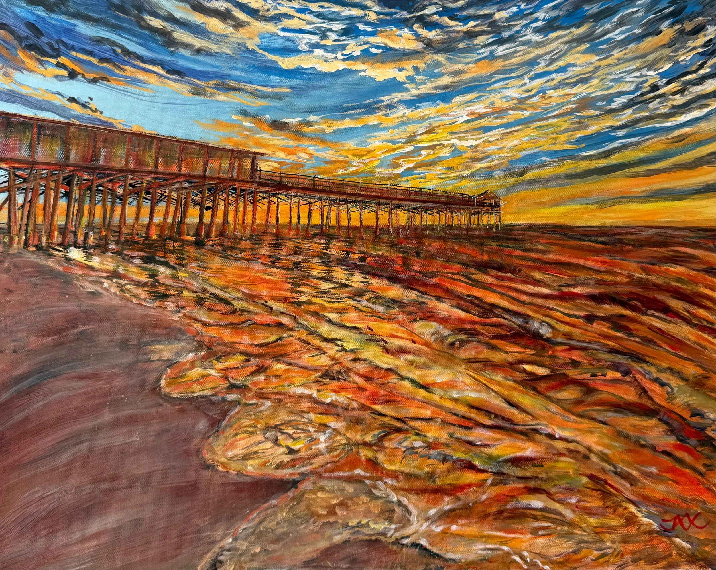 Jax Kwok, Self Portrait, Acrylic, 12x24x2in — JAX KWOK ART ATELIER
